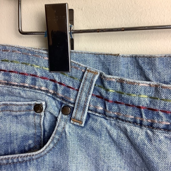 ROBERTO CAVALLI VINTAGE 90s EMBROIDERED BOHO JEANS - Picture 5 of 14